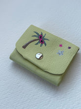 Charger l'image dans la galerie, Porte Monnaie en Cuir Palm Trees Star