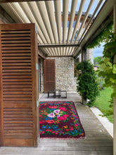 Charger l'image dans la galerie, Tapis Moldave Vintage Paradis 1