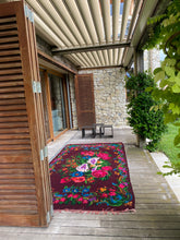 Charger l'image dans la galerie, Tapis Moldave Vintage Paradis 1