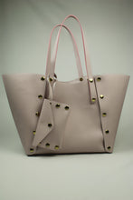 Upload image to gallery, SAC CABAS GEORGES CUIR GRAINÉ ROSE POUDRÉ