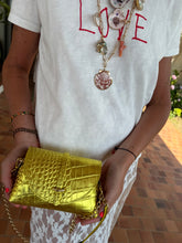 Upload image to gallery, SAC CUIR CROCO PALMA