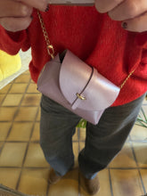 Charger l'image dans la galerie, Sac Bee Tout en Cuir Parme Irisé Li 💕💕💕✨✨✨