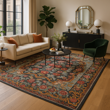 Upload image to gallery, Tapis Moldave en situation dans un salon