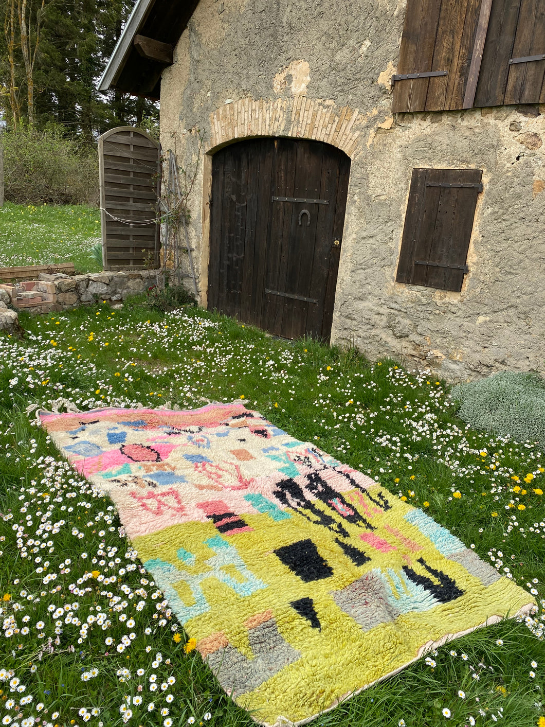 Tapis Boujaad Neuf en laine recyclée Sound 3