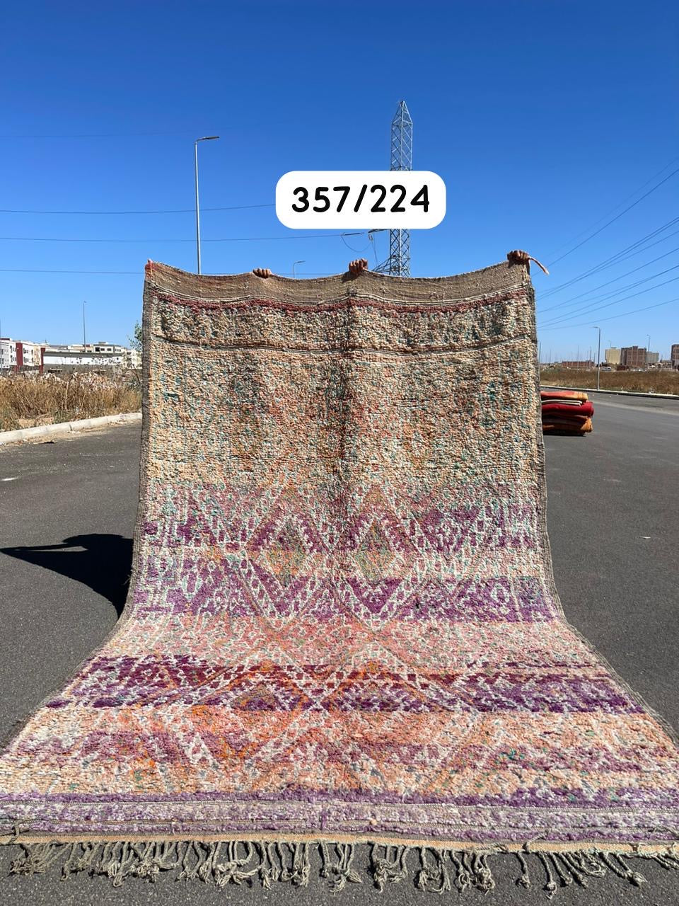 Tapis Boujaad Vintage Kant