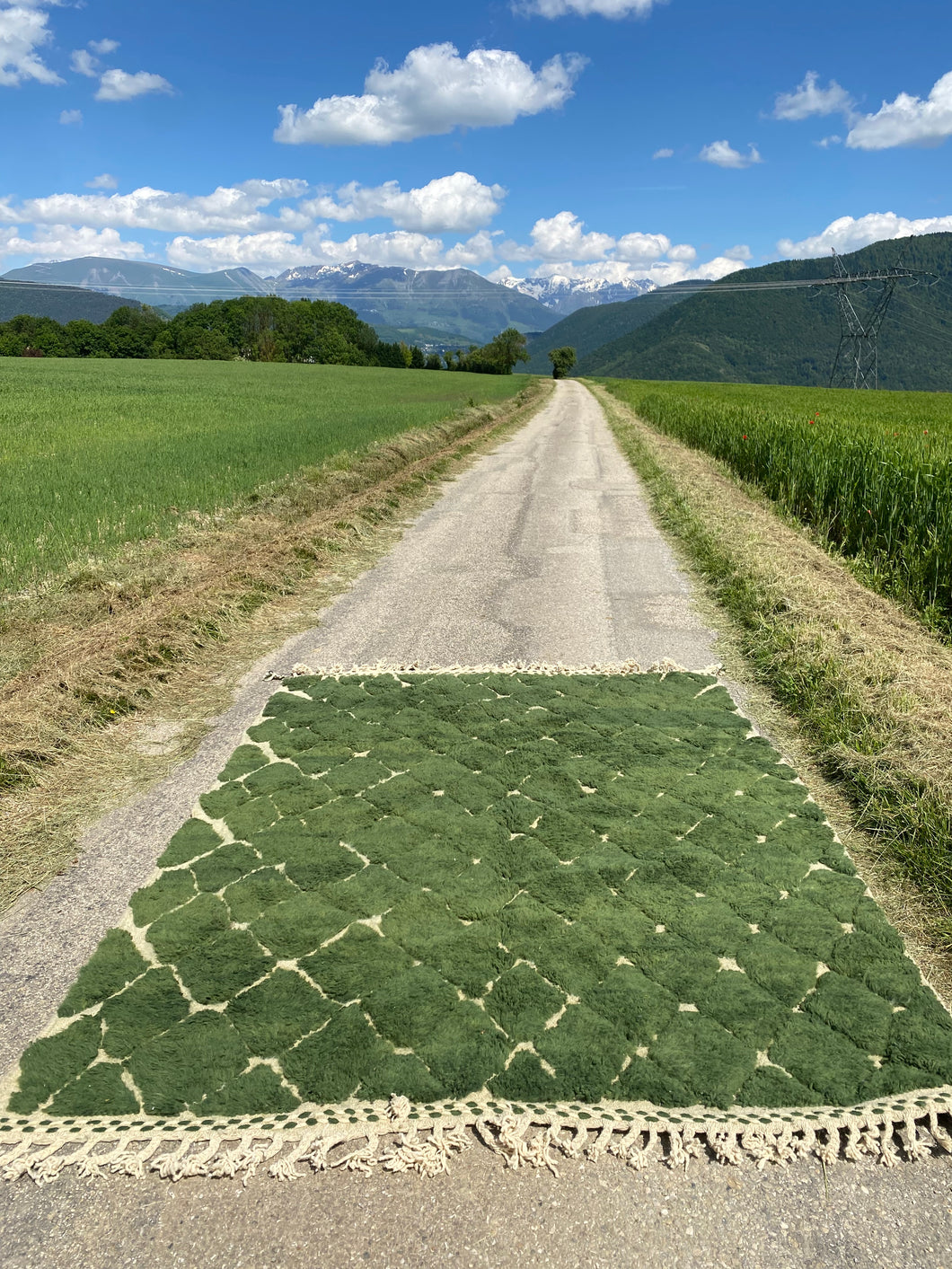 Tapis Béni Ouarain Neuf Cruz 1