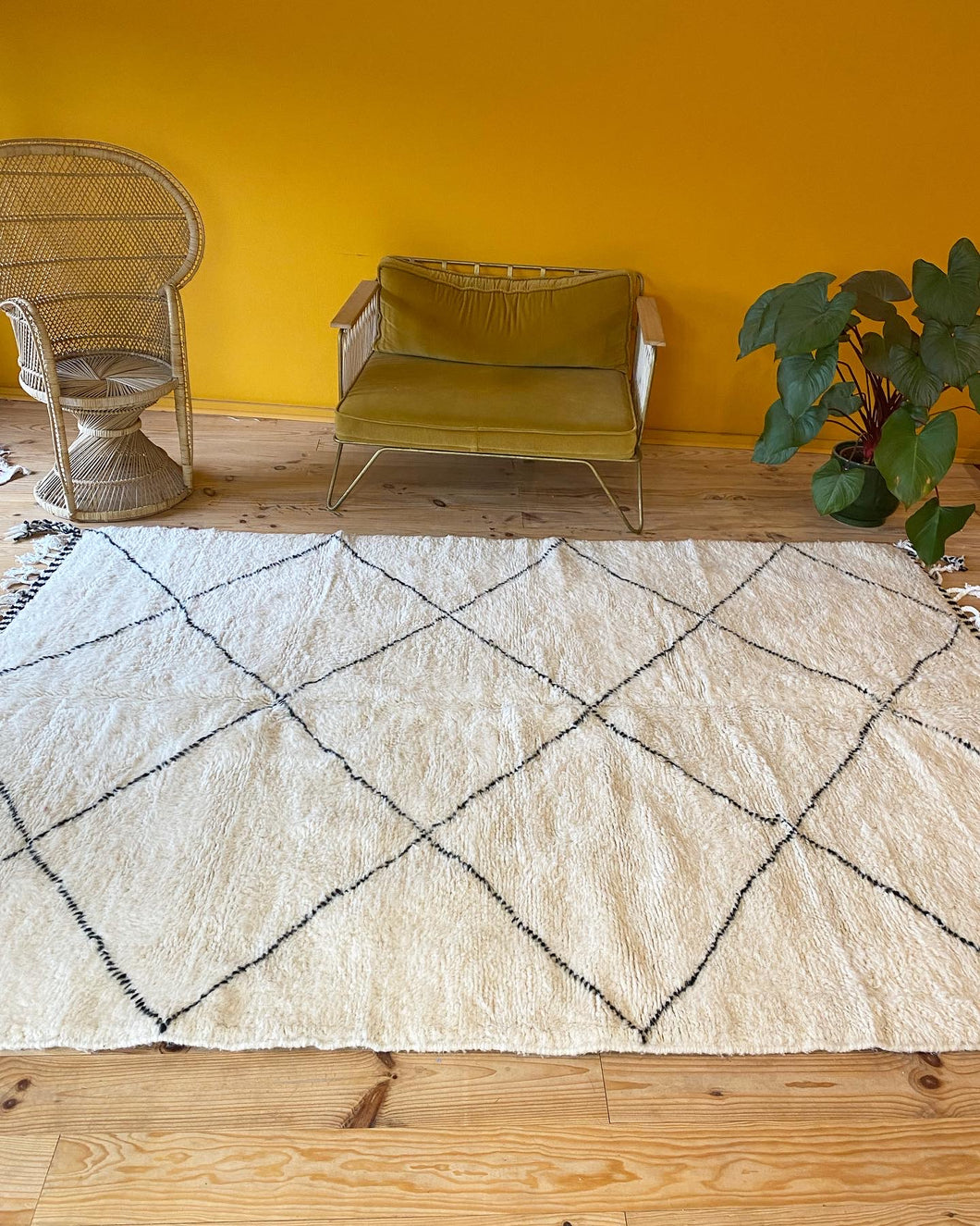 Tapis Béni Ouarain Neuf Nuage de Douceur