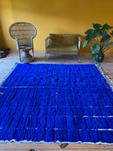 Charger l&#39;image dans la galerie, Tapis Béni Ouarain Neuf Blue Sky
