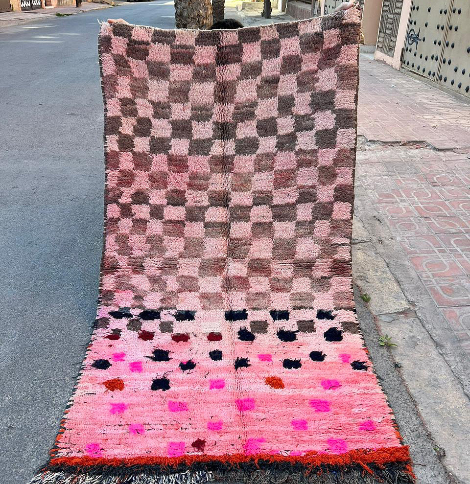 Tapis Boujaad Vintage Cerise 10