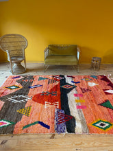 Charger l&#39;image dans la galerie, Tapis Boujaad Neuf en laine recyclée Agrumes 6
