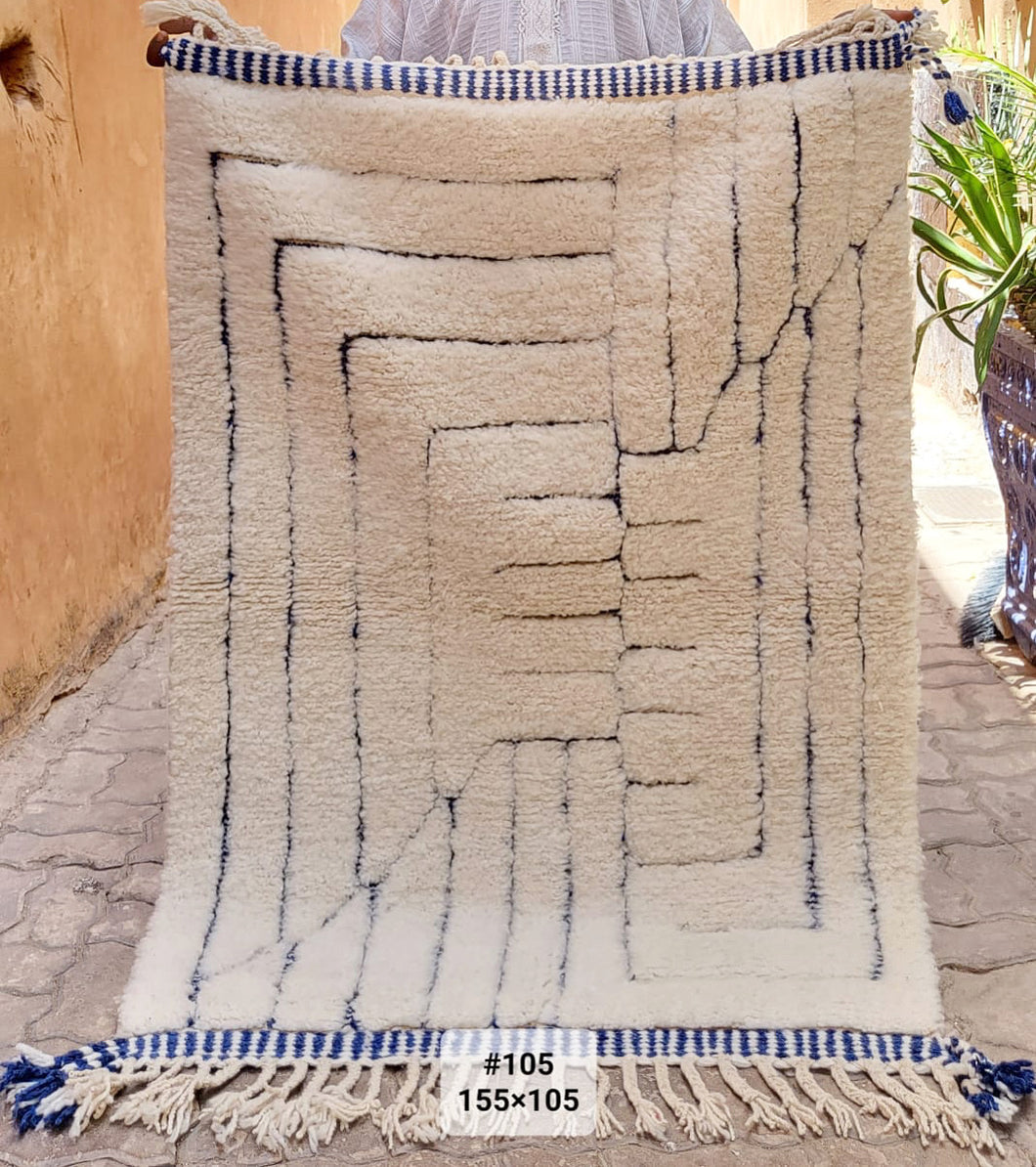 Tapis Béni Ouarain Neuf Porticcio 6