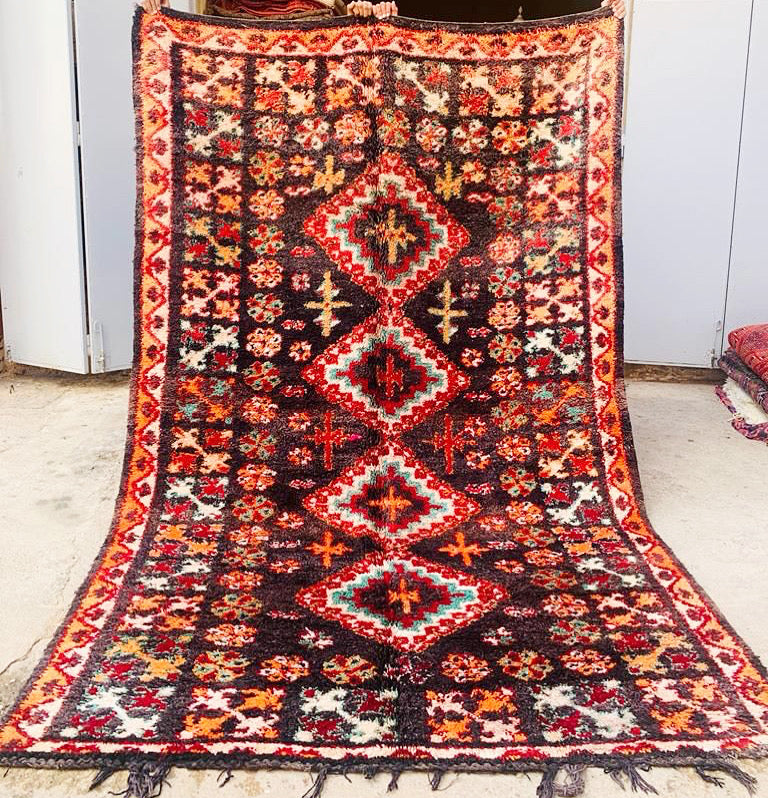 Tapis Boujaad Vintage Atomique 4