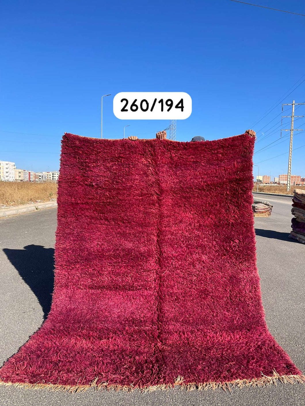 Tapis Boujaad Vintage Rousseau