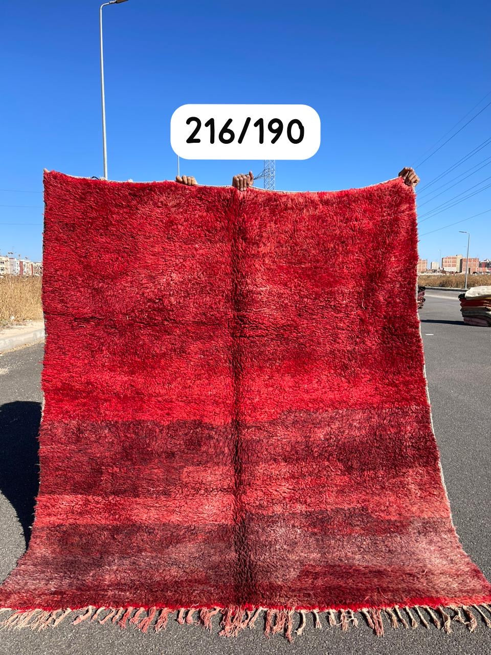 Tapis Boujaad Vintage Voltaire