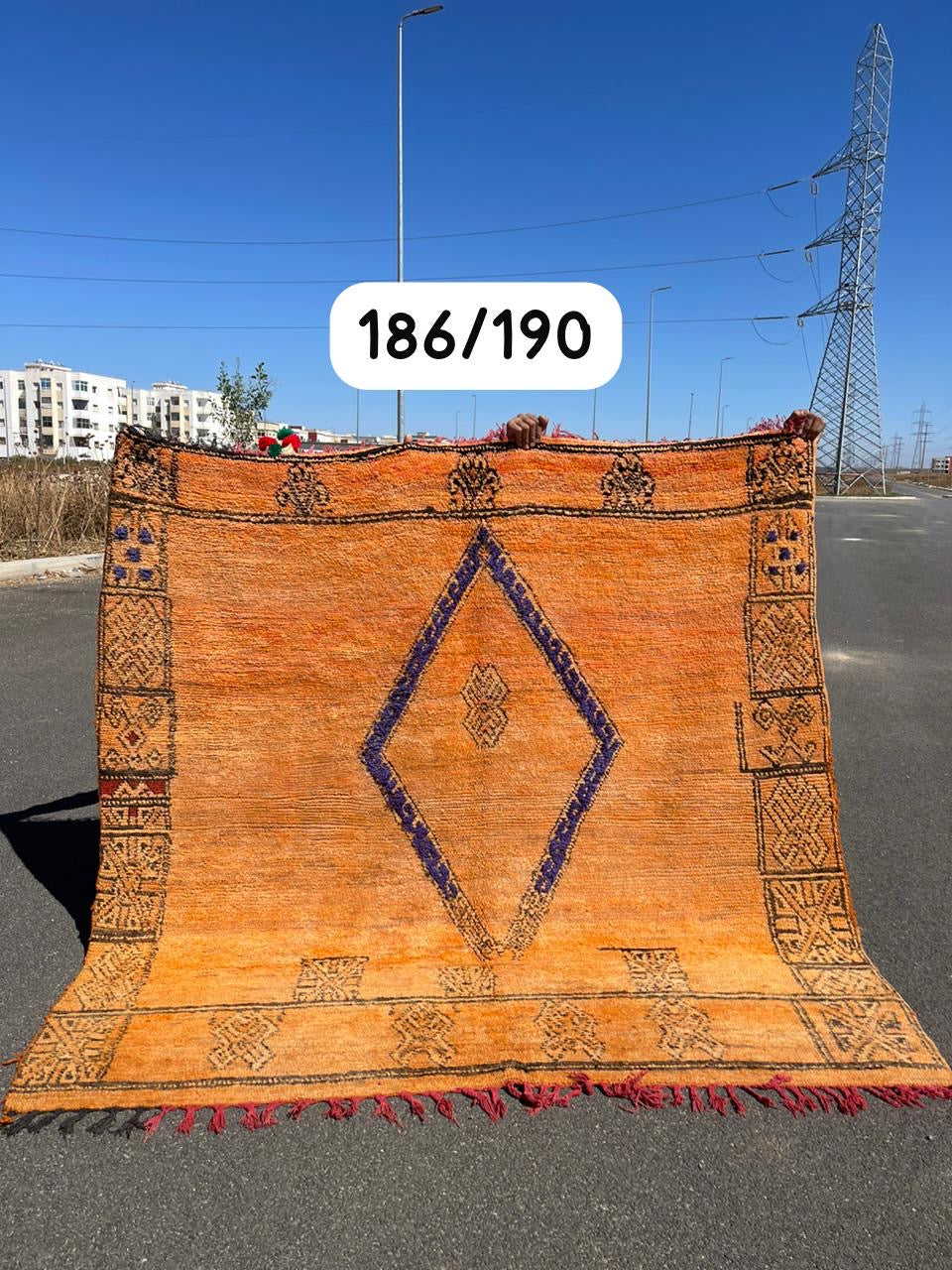 Tapis Boujaad Vintage Descartes