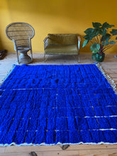 Charger l&#39;image dans la galerie, Tapis Béni Ouarain Neuf Blue Sky
