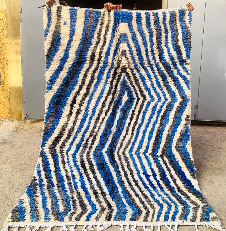 Tapis Boujaad Neuf en laine recyclée Casa 3