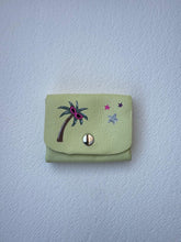 Charger l'image dans la galerie, Porte Monnaie en Cuir Palm Trees Star
