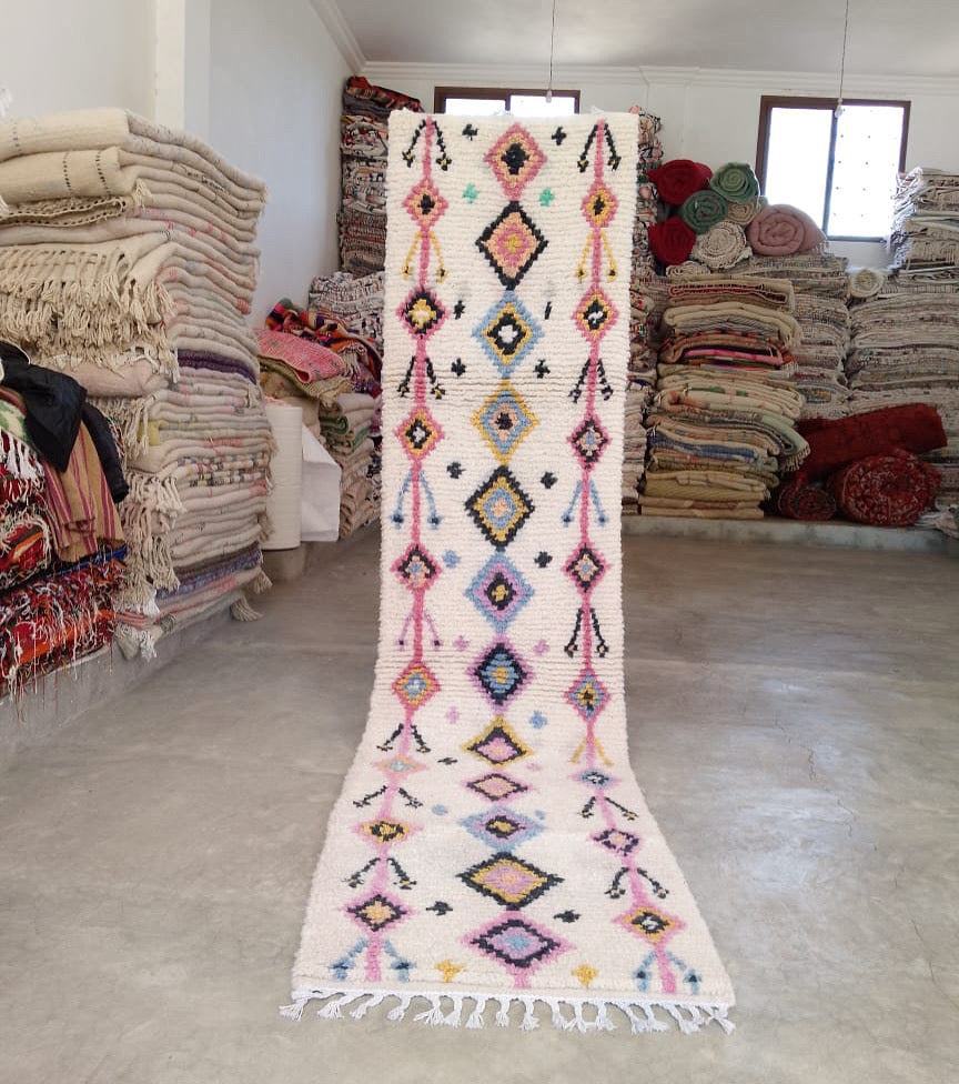 Tapis Béni Ouarain Neuf Runner 3