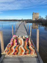 Charger l&#39;image dans la galerie, Tapis Boujaad Neuf en laine recyclée Tour Carbonniere 1
