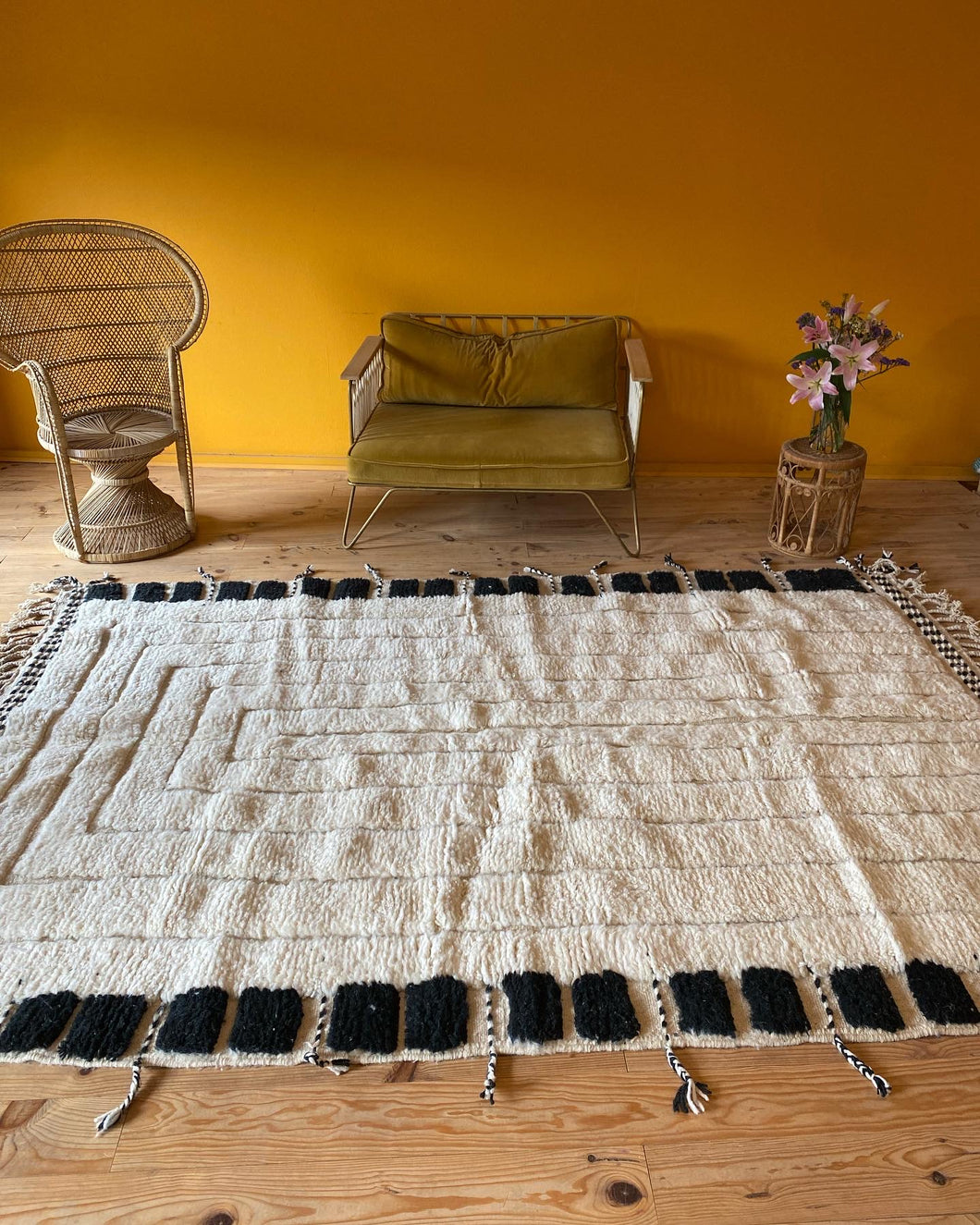 Tapis Béni Ouarain Neuf Coco