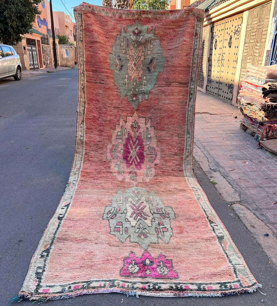 Tapis Boujaad Vintage Cerise 7