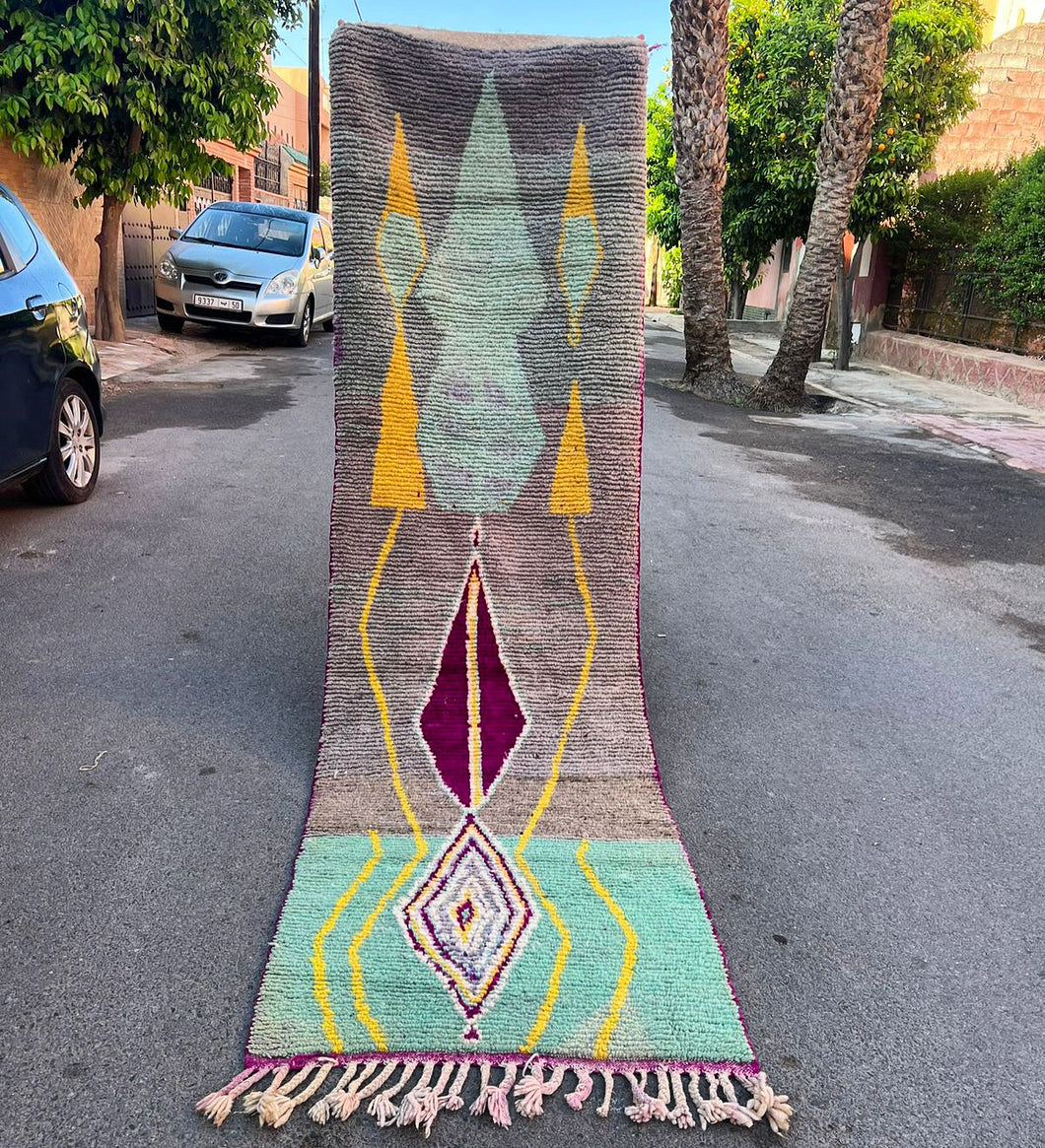 Tapis Boujaad Neuf en laine recyclée Vitaminé C2