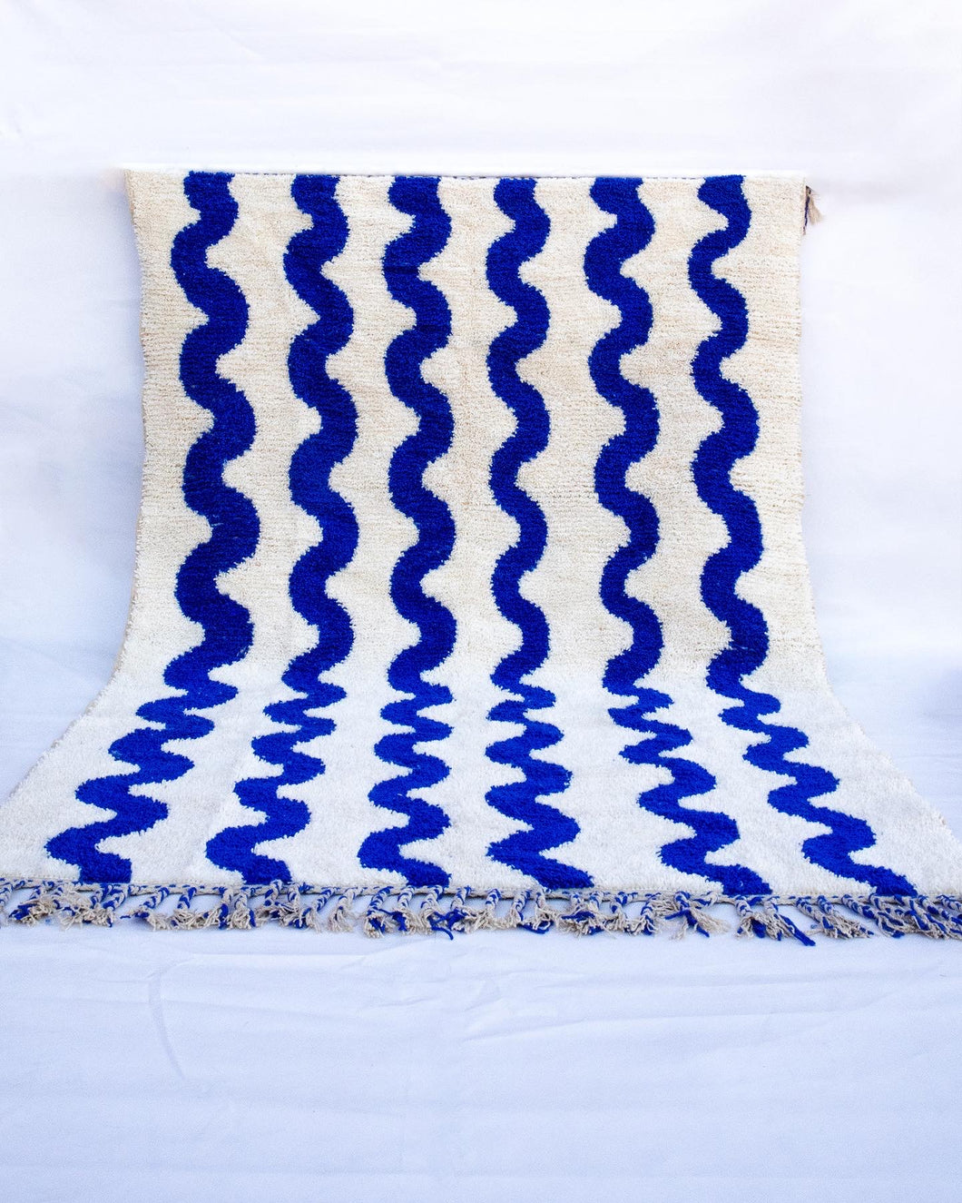 Tapis Béni Ouarain Neuf Blue blue blue