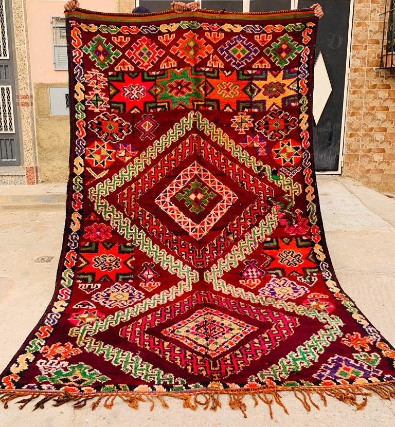 Tapis Boujaad Vintage Coquiilages 7