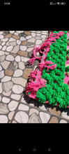 Charger l'image dans la galerie, Tapis Béni Ouarain Neuf tout en relief Green Love
