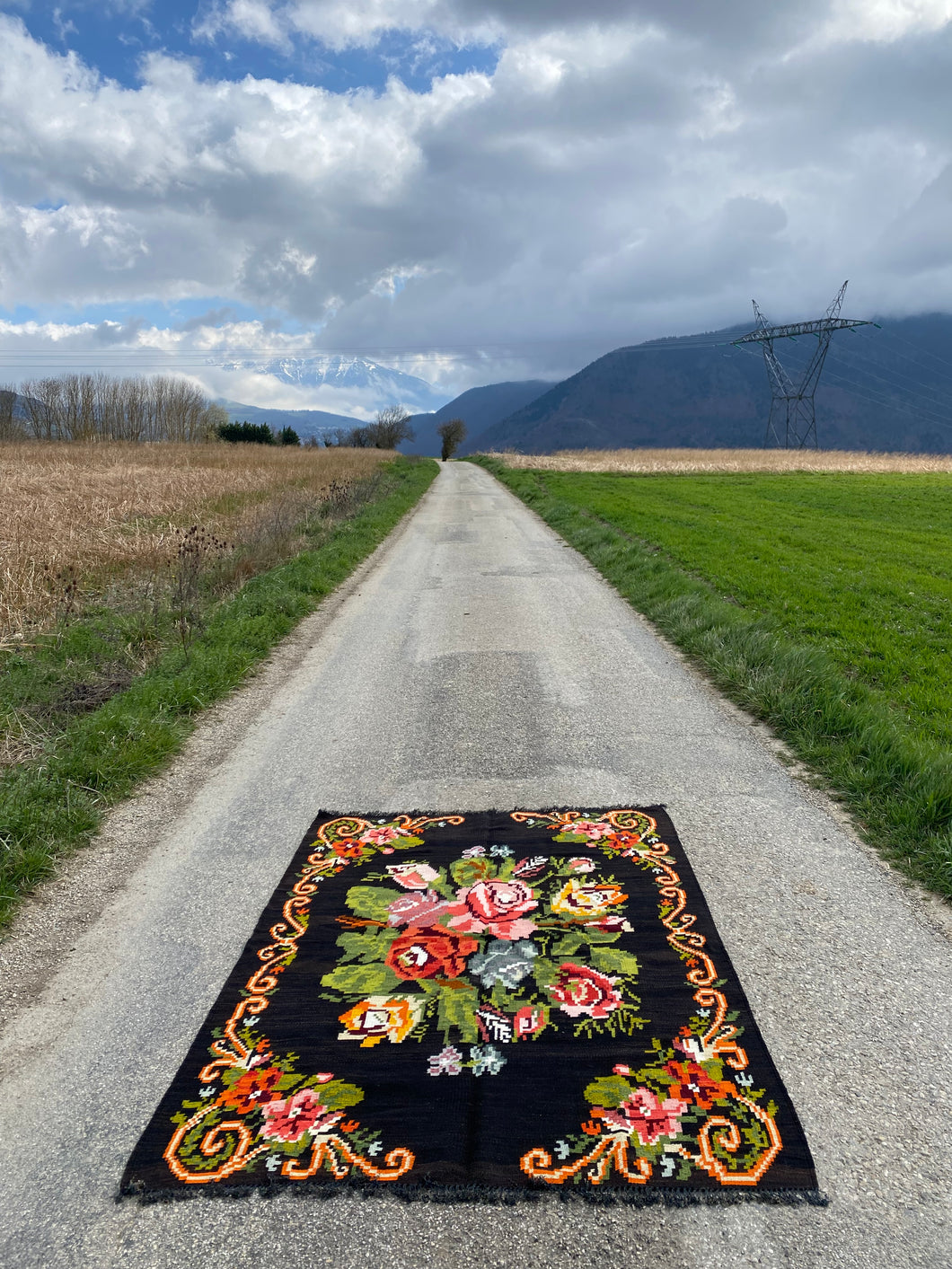 Tapis Moldave Vintage Confiserie 1