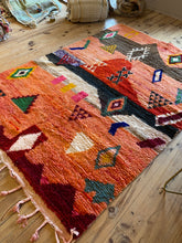 Charger l&#39;image dans la galerie, Tapis Boujaad Neuf en laine recyclée Agrumes 6
