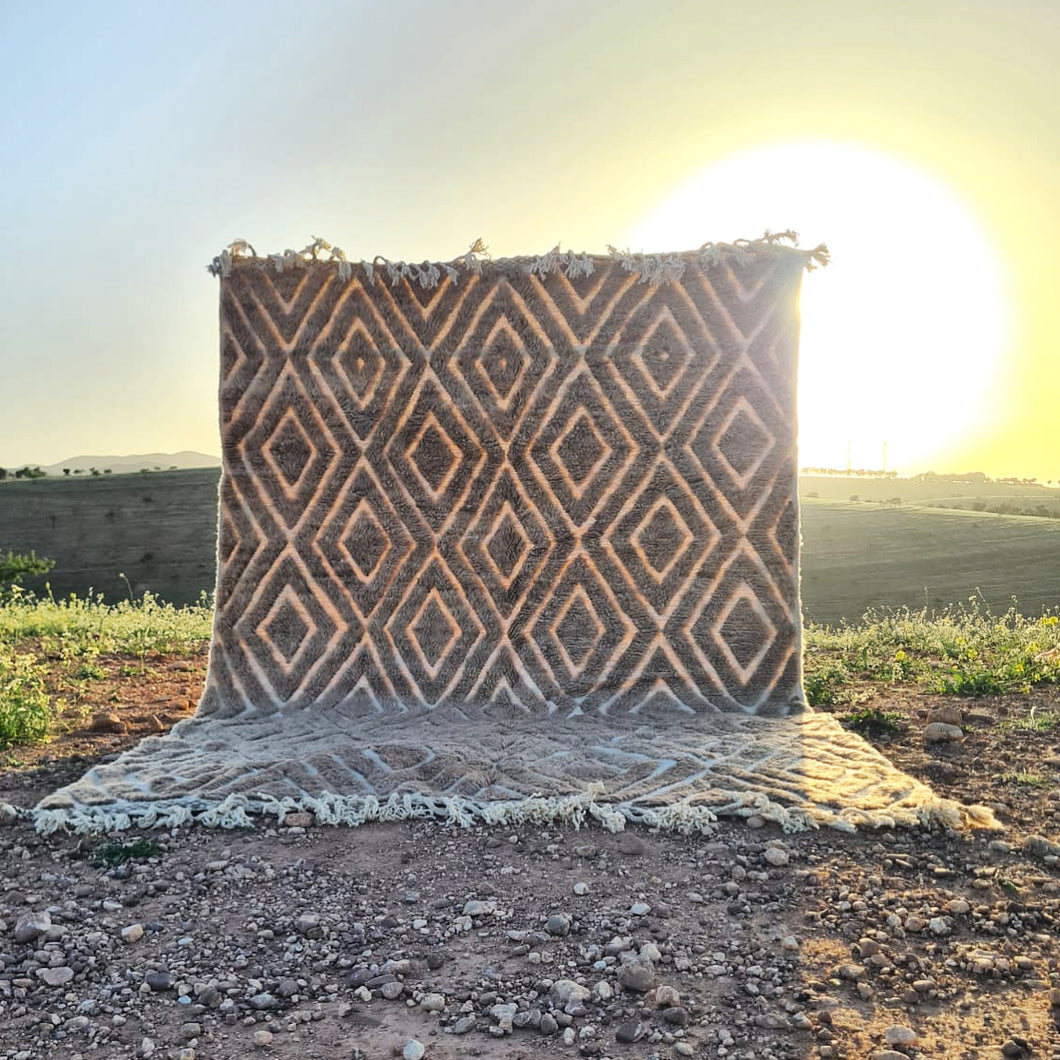 Tapis Béni Ouarain Neuf Golden Hour 7