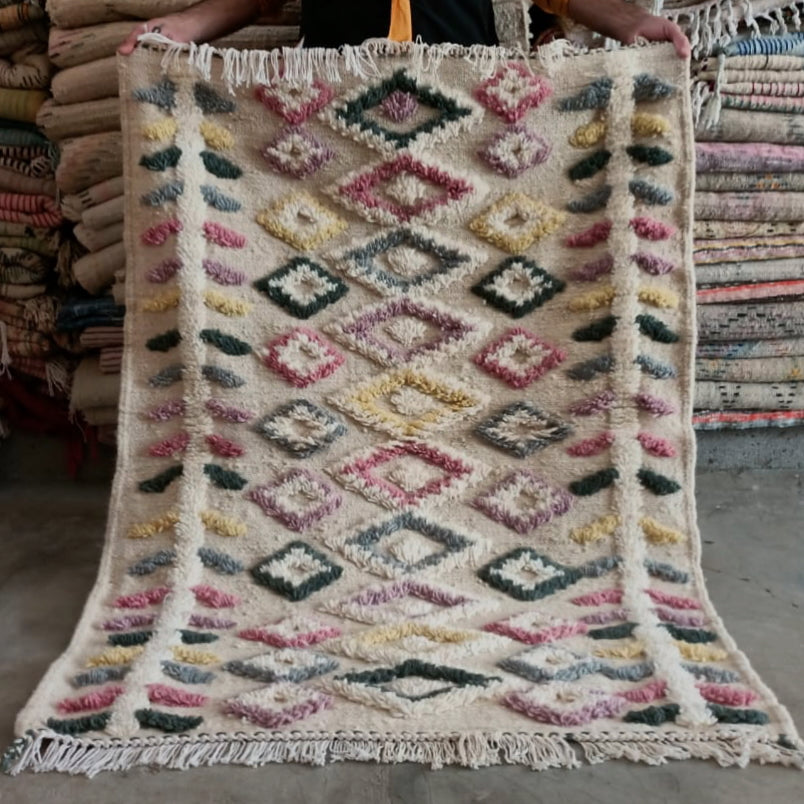 Tapis Azilal Neuf tout en relief Lisboa 4