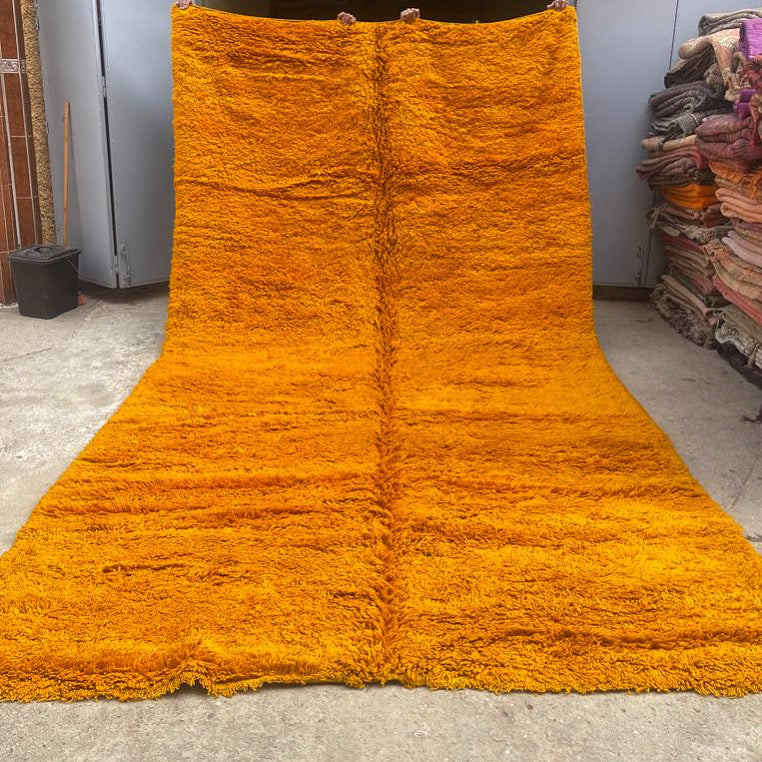 Tapis Boujaad Neuf en laine recyclée Caliente