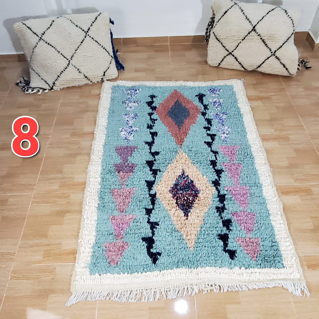 Tapis Boucherouite Neuf Série 4