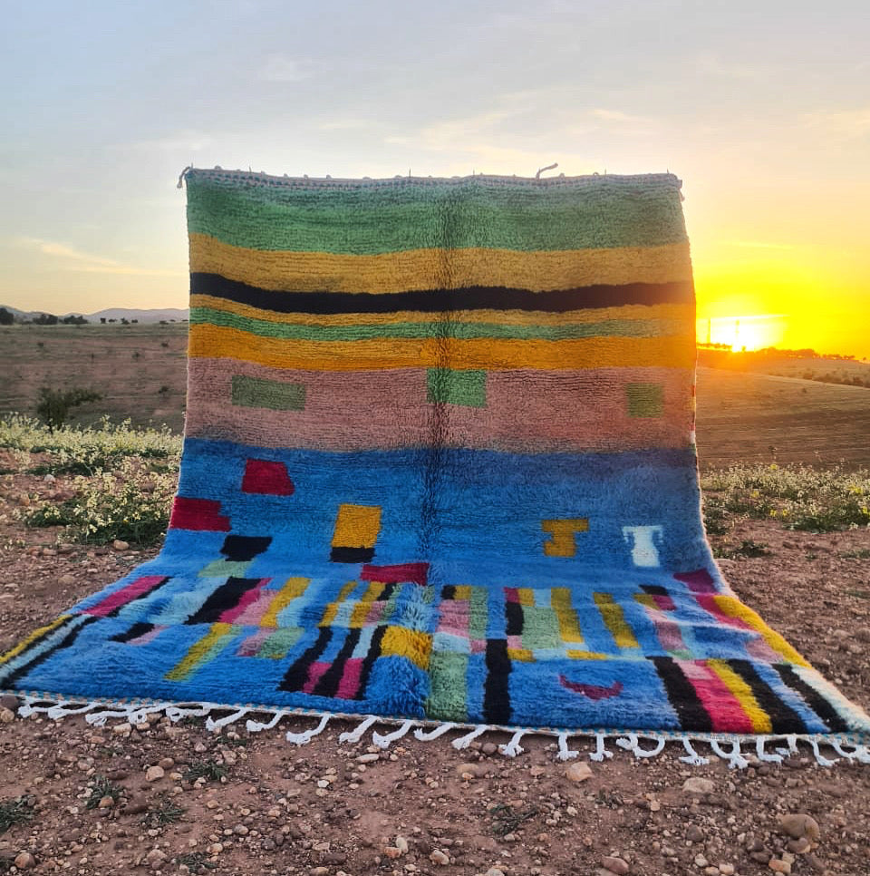 Tapis Béni Ouarain Neuf Golden Hour 9