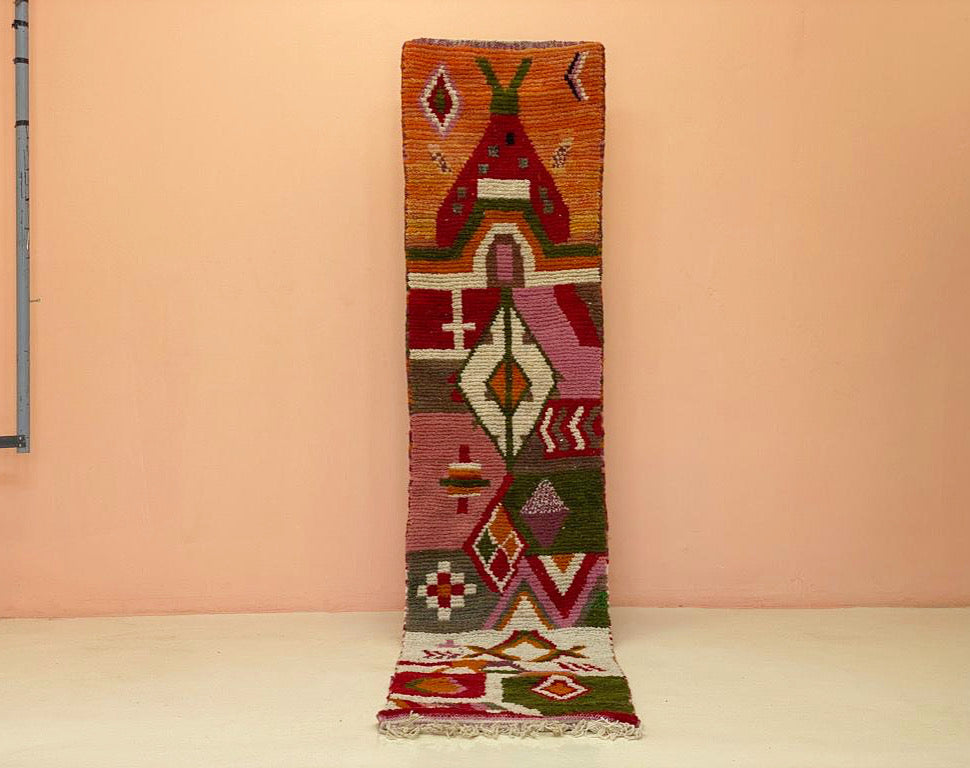 Tapis Boujaad Neuf en laine recyclée Freud 19