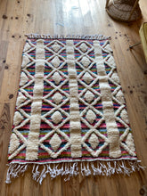 Charger l&#39;image dans la galerie, Tapis Béni Ouarain Neuf tissé sur un Kilim Neuf Gloria 3
