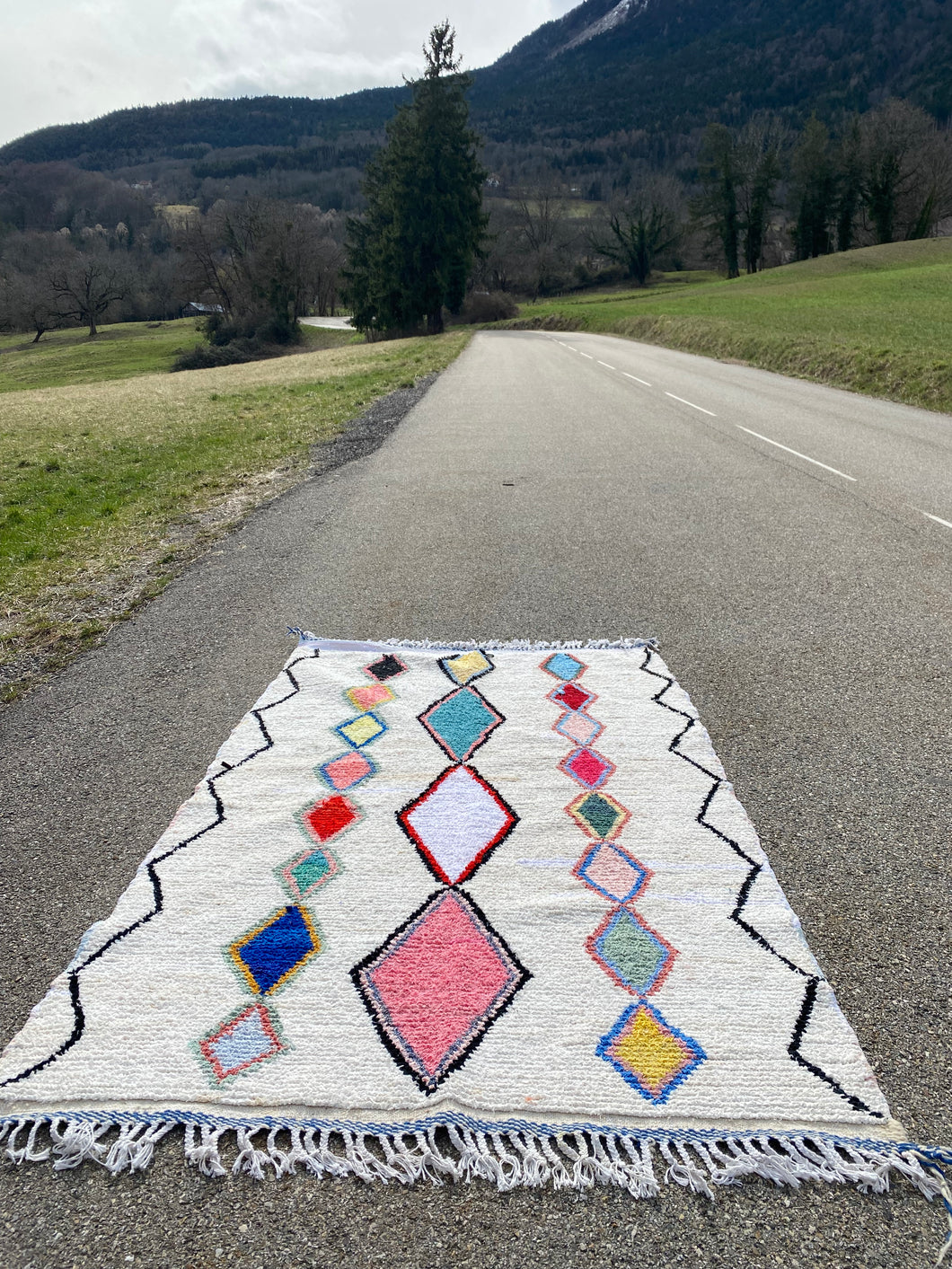 Tapis Boucherouite Neuf Road Trip 3