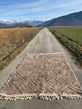 Charger l&#39;image dans la galerie, Tapis Béni Ouarain Neuf Taupe
