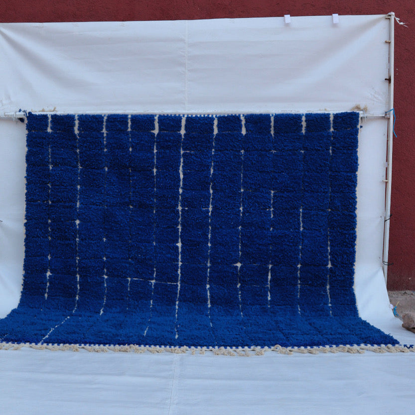 Tapis Béni Ouarain Neuf Fabulousblue