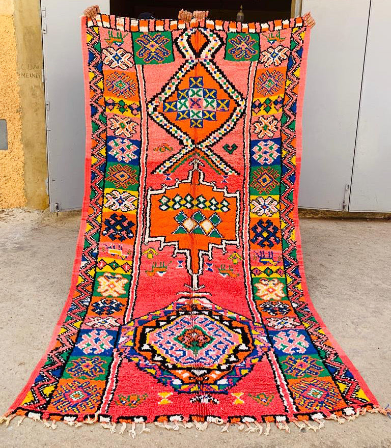 Tapis Boujaad Vintage Méduse 7