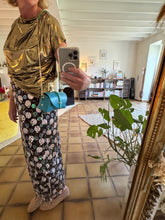 Charger l&#39;image dans la galerie, Sac Bee By Sandra Tout en Cuir Bleu et Vert
