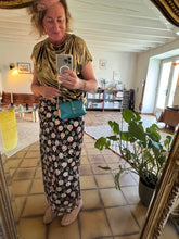 Charger l&#39;image dans la galerie, Sac Bee By Sandra Tout en Cuir Bleu et Vert
