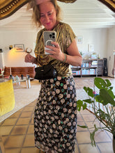 Charger l&#39;image dans la galerie, Sac Bee By Sandra En cuir version croco noir
