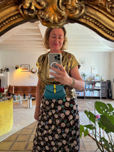 Charger l&#39;image dans la galerie, Sac Bee By Sandra Tout en Cuir Jaune et Bleu ☀️
