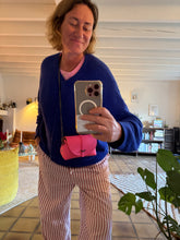 Charger l&#39;image dans la galerie, Sac Bee By Sandra Tout en cuir Rose Fluo
