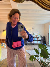 Charger l&#39;image dans la galerie, Sac Bee By Sandra Tout en cuir Rose Fluo
