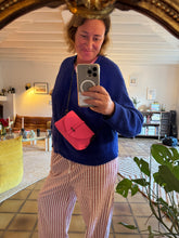 Charger l&#39;image dans la galerie, Sac Bee By Sandra Tout en cuir Rose Fluo
